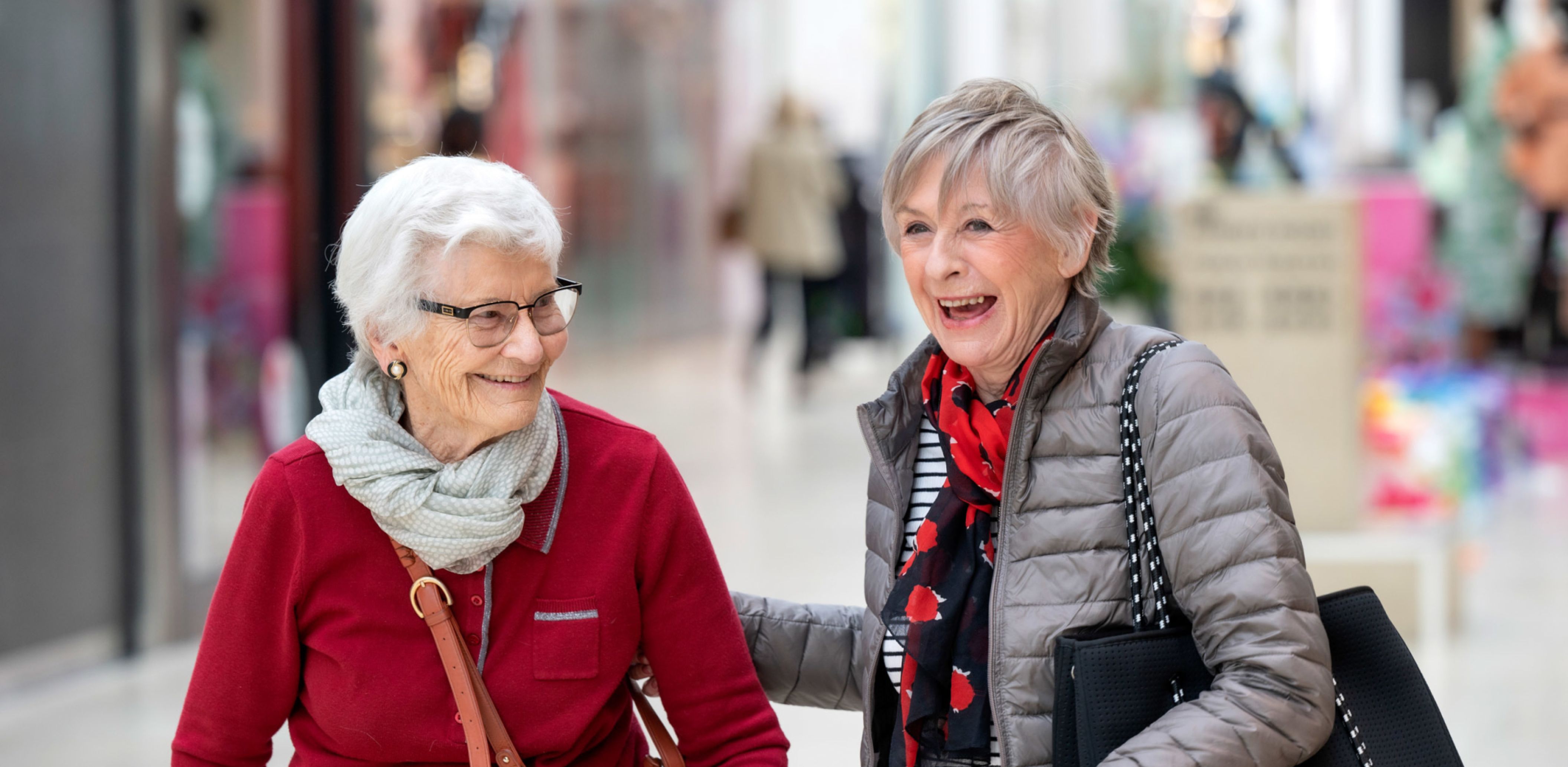 Eldercare The Lodge residents at Burnside Village.