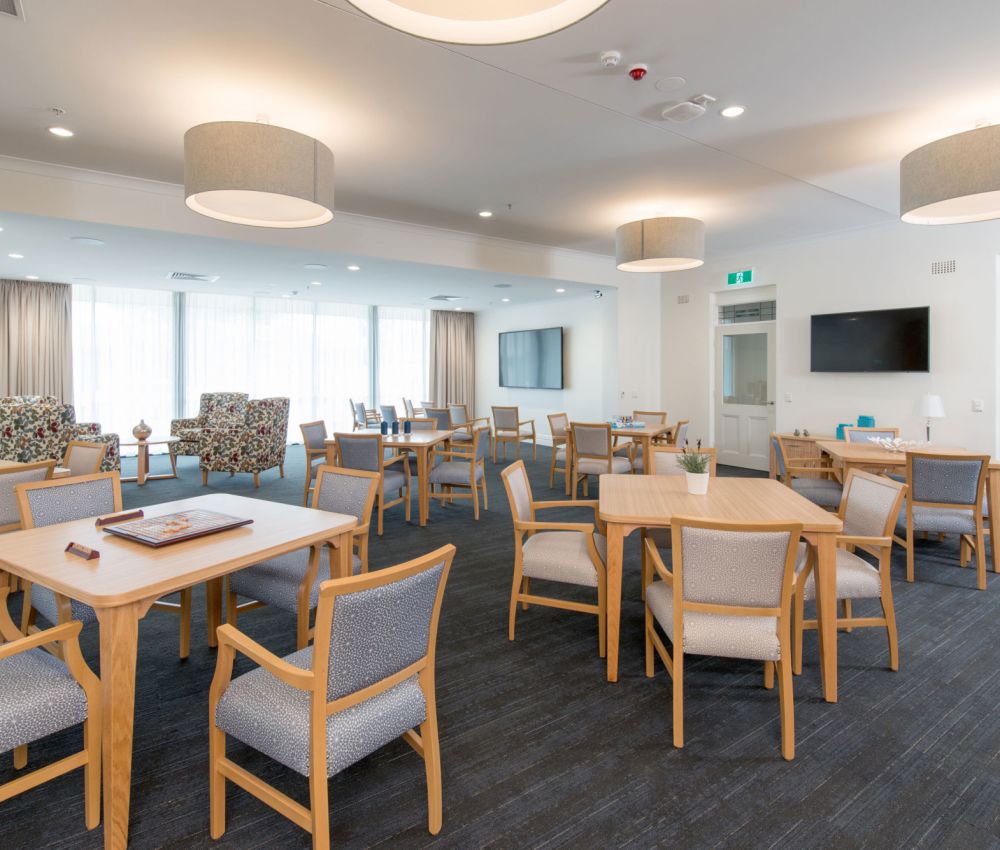 Eldercare Oxford dining room