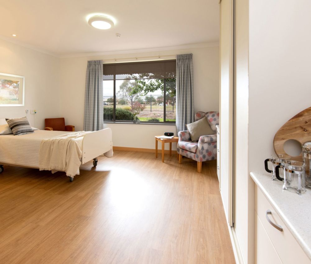 Eldercare Seaford Premium room