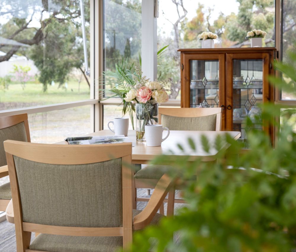 Eldercare South Park covered external area