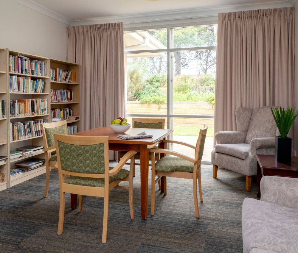 Eldercare The Village reading room