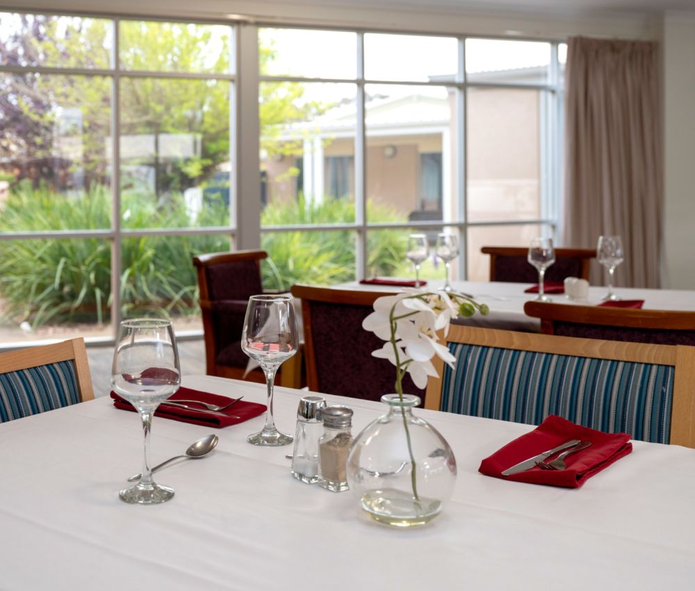 Eldercare The Village dining room