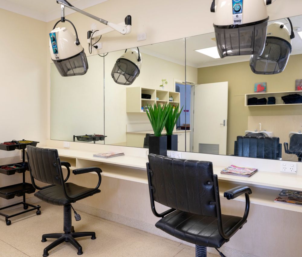 Eldercare The Village hair salon