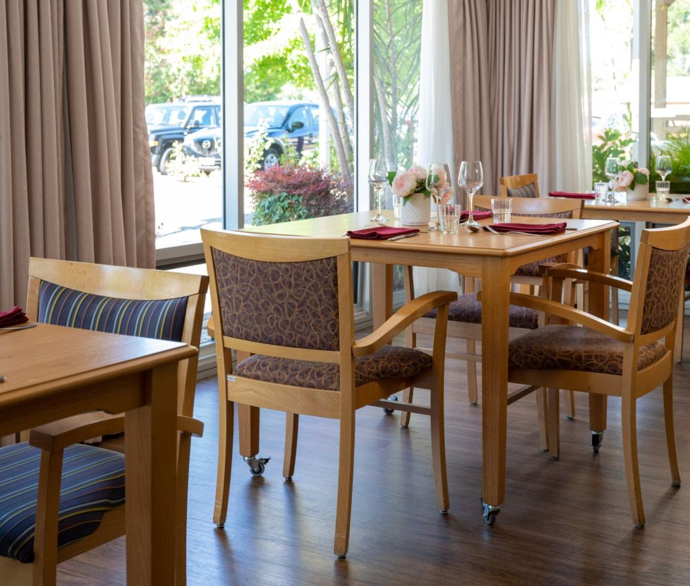 Eldercare Trowbridge House front dining room