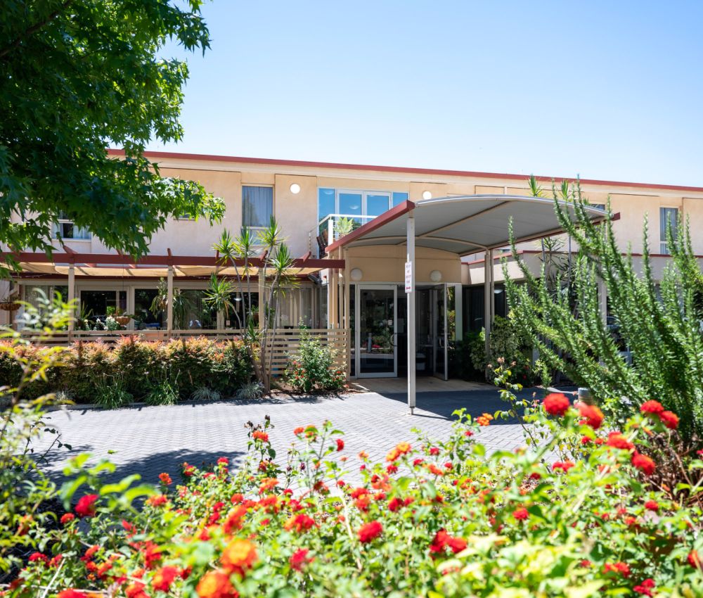 Eldercare Trowbridge House front entrance