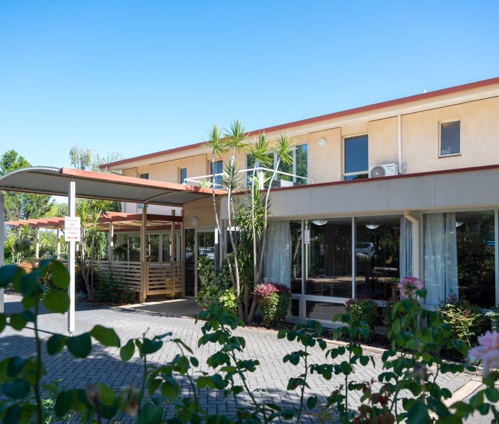 Eldercare Trowbridge House front entrance