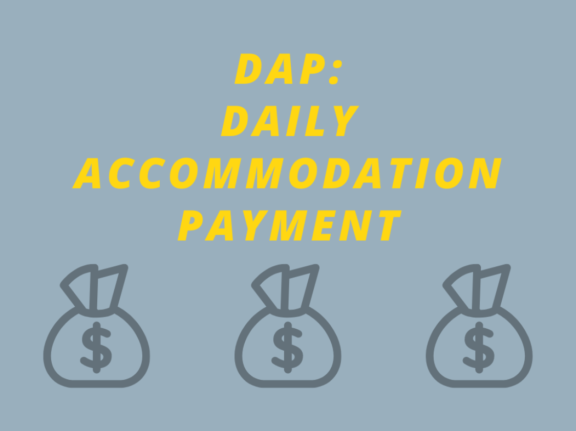 Daily Accommodation Payment (DAP), an aged care finance term