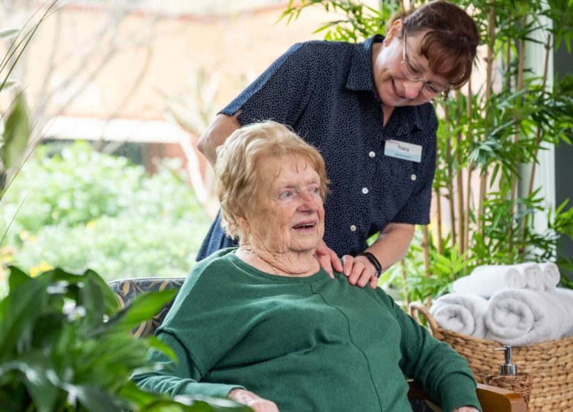 Eldercare Seaford resident and Lifestyle support assistant.