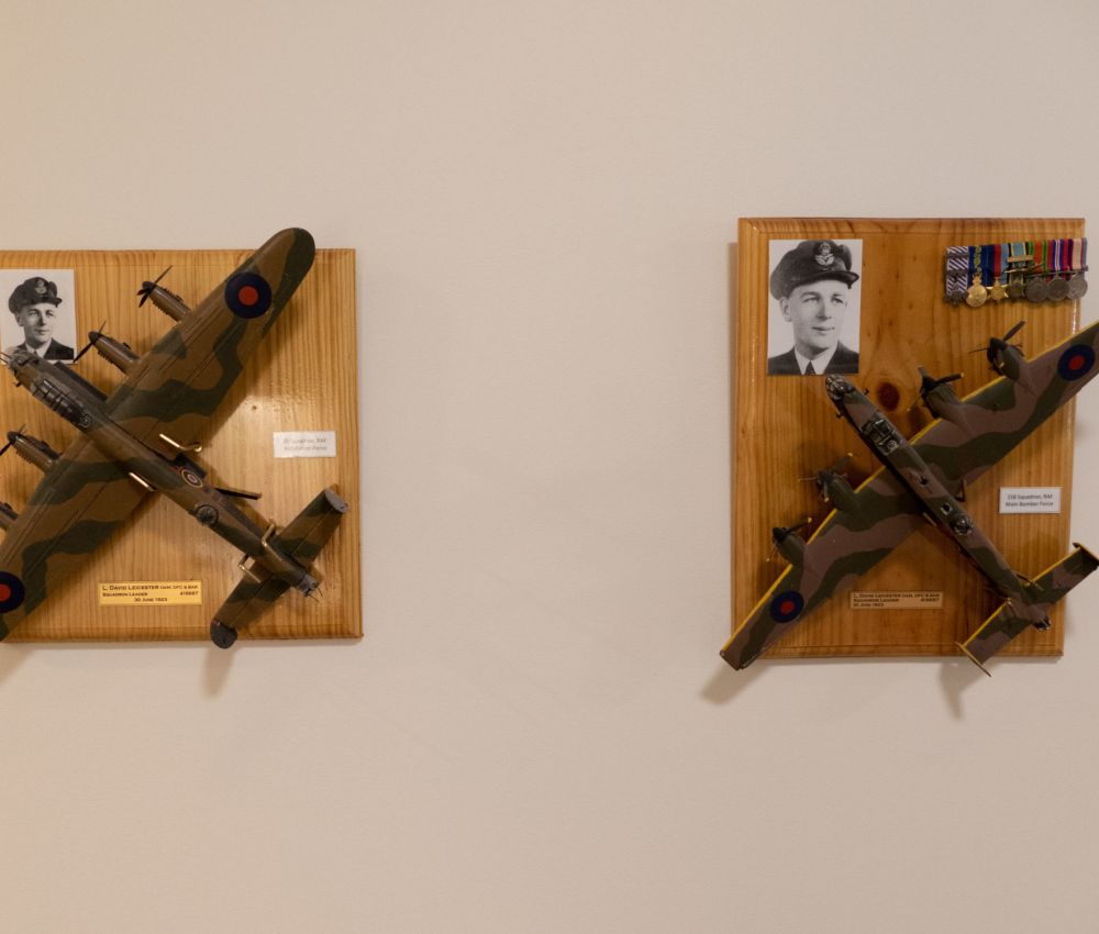 Eldercare resident David Leicester.