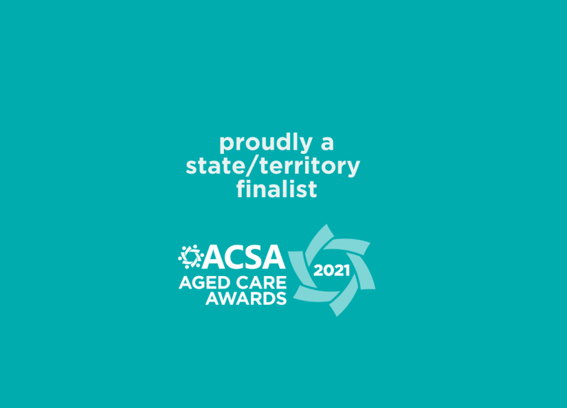 Eldercare proudly a state territory finalist.