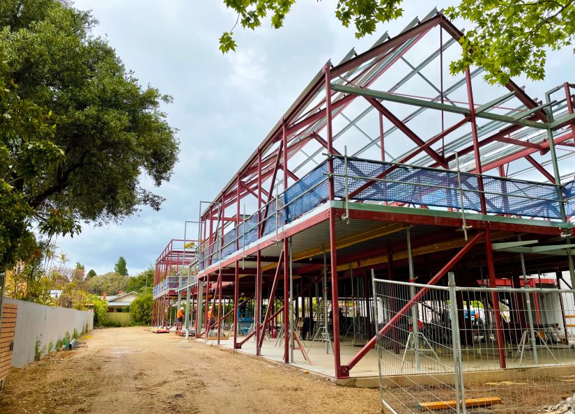 Eldercare Goodwood construction progress October