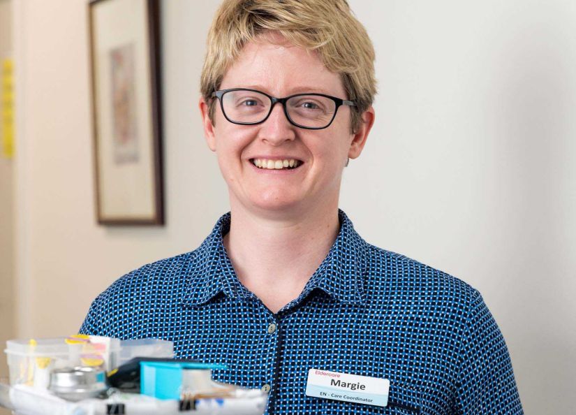 Margie Cammell Enrolled Nurse at Eldercare Sash Ferguson 1