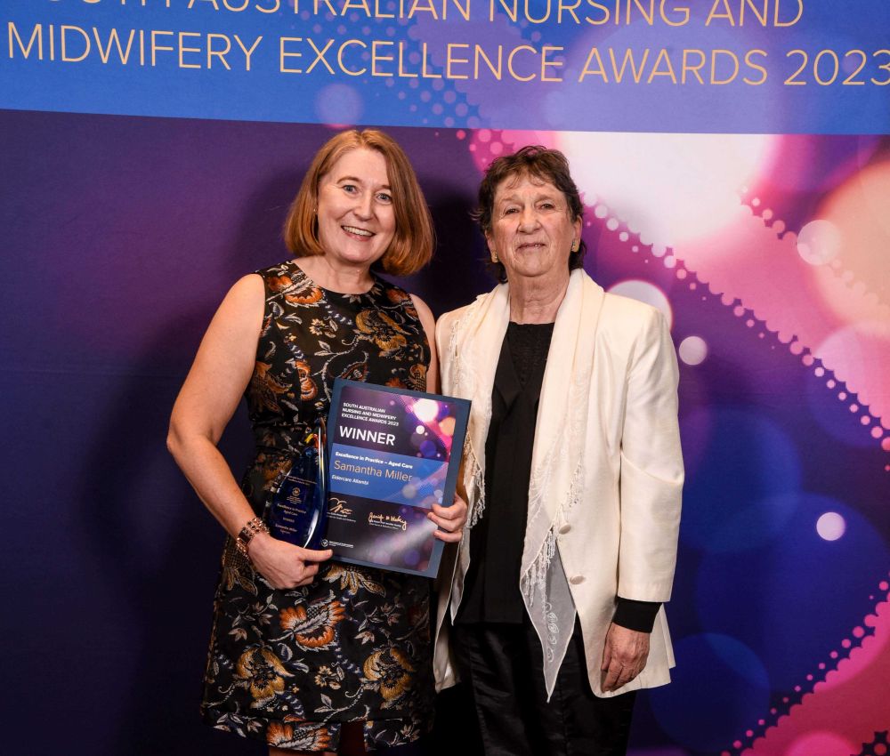 Eldercare Site Operations Manager, Samantha Miller smiling at the camera.