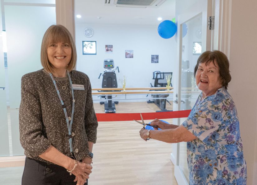 Eldercare The Lodge gym opening 1