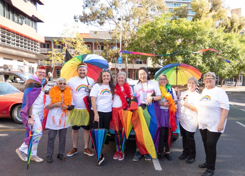 Adelaide Pride March Eldercare