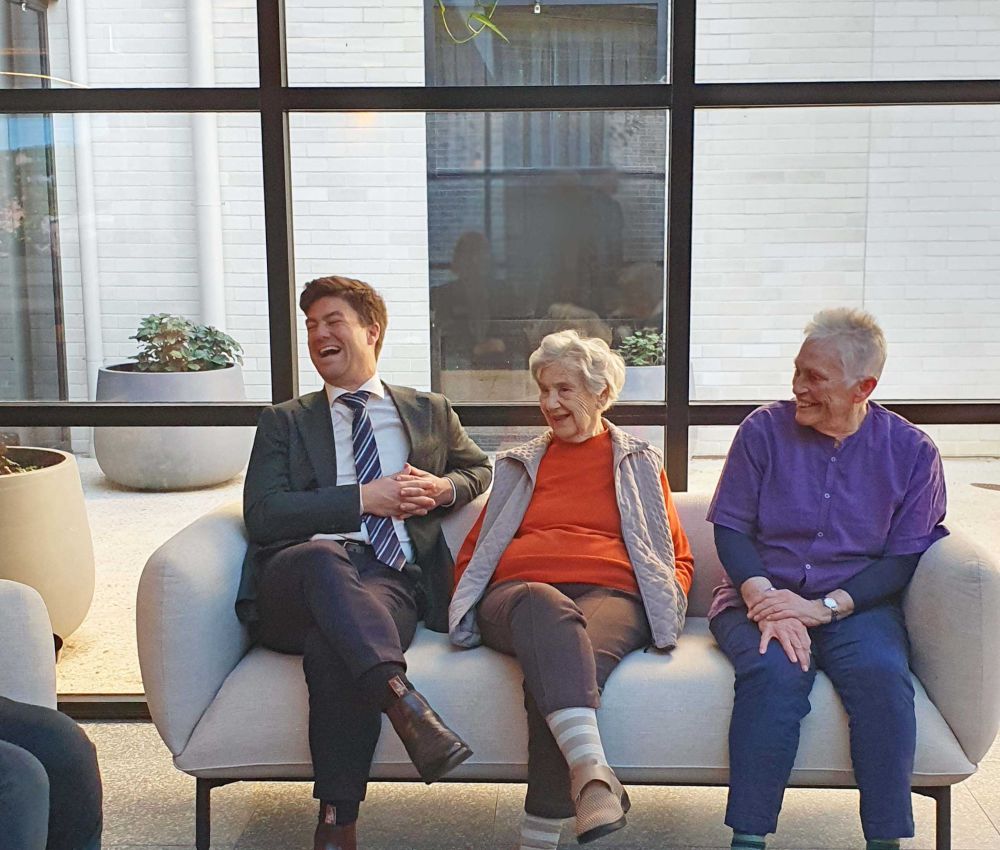 Federal Minister visits Eldercare Goowood 1