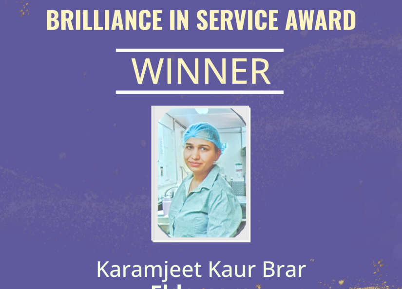 Brilliance in Service Award - Eldercare
