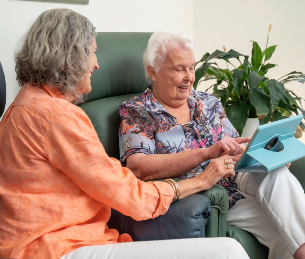 Eldercare The Village Retirement Living resident.