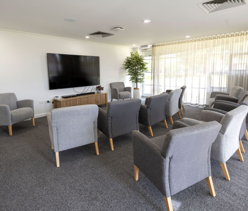 Eldercare Carisfield Retirement Village lawn bowls field.