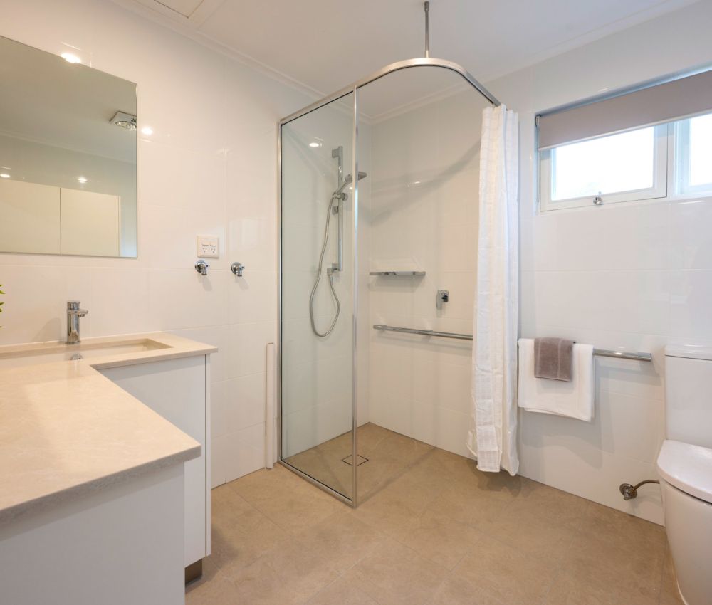 Eldercare Kingsborough Retirement Living large one bedroom unit.