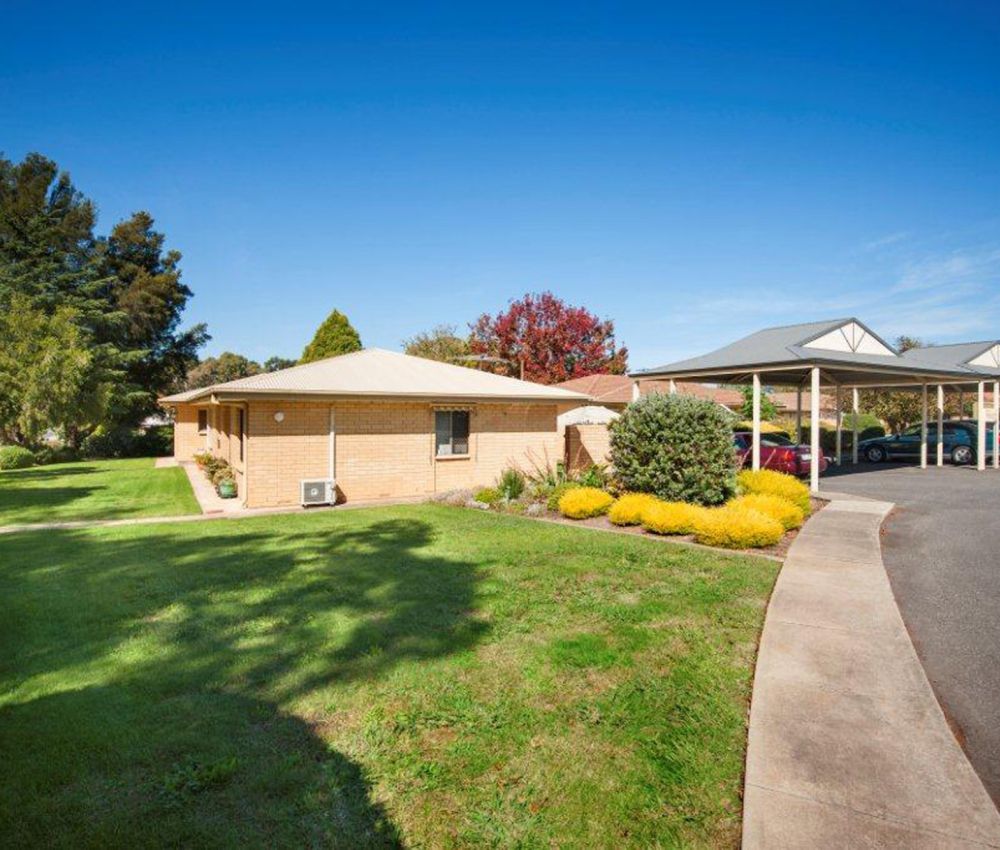 Eldercare Sash Ferguson Retirement Living carpark.