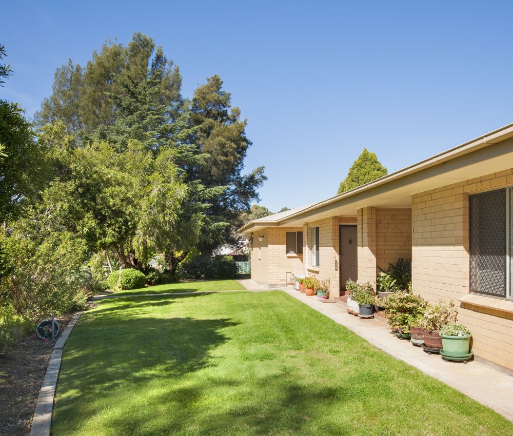 Eldercare Sash Ferguson Retirement Living gardens.