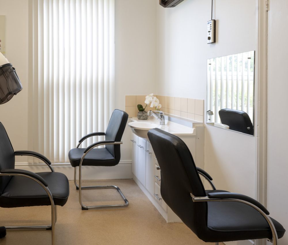 Eldercare The Braes Retirement Village hair salon.