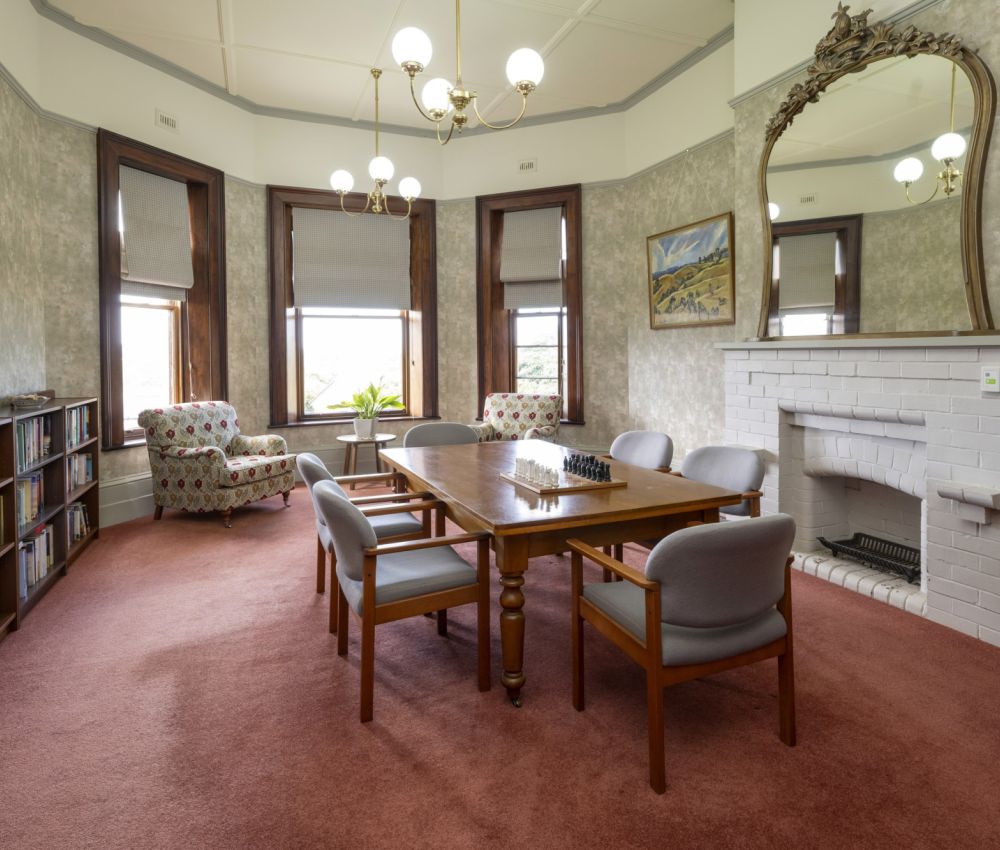 Eldercare The Braes Retirement Village library.