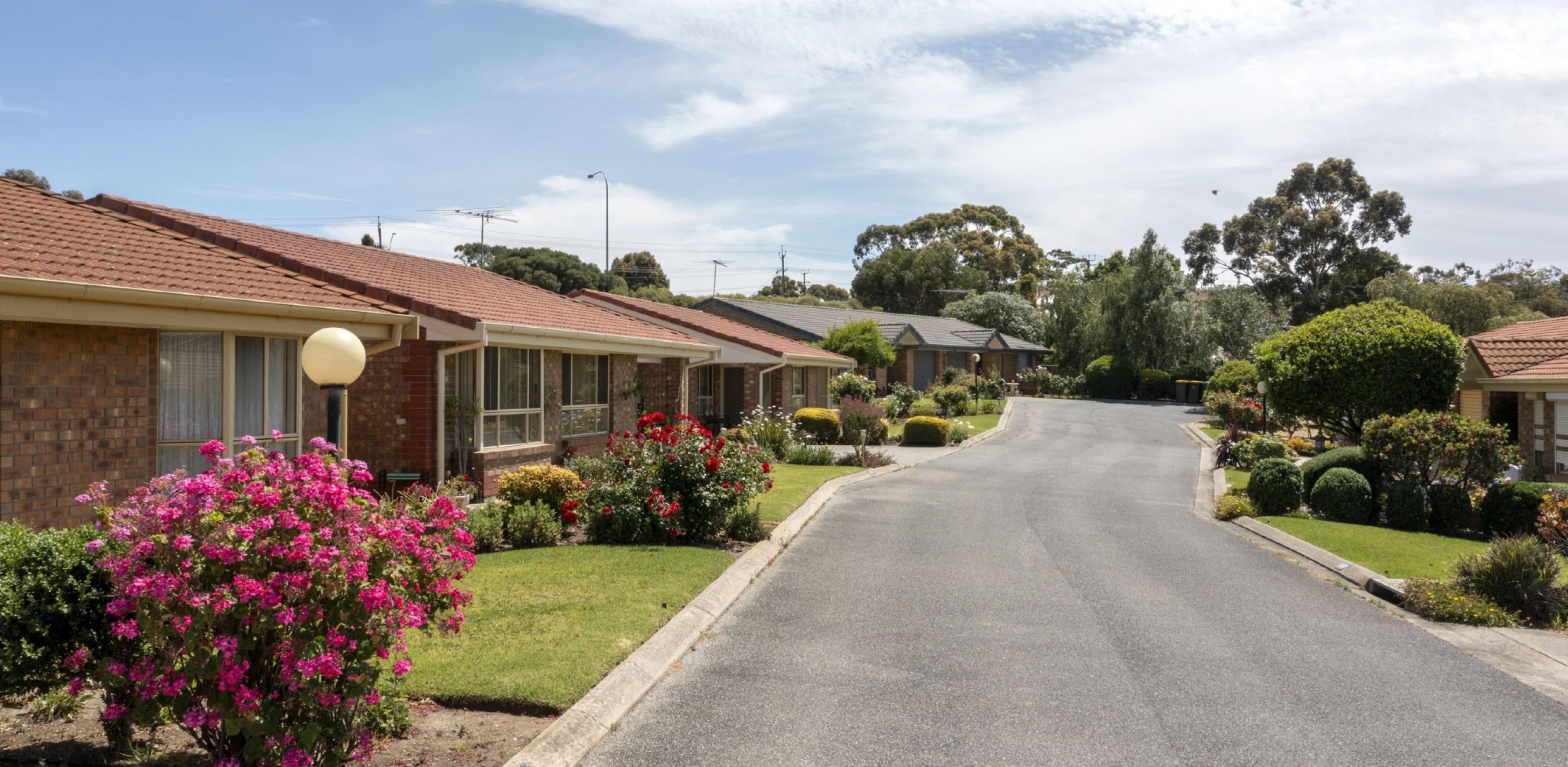 Eldercare The Braes Retirement Village units.