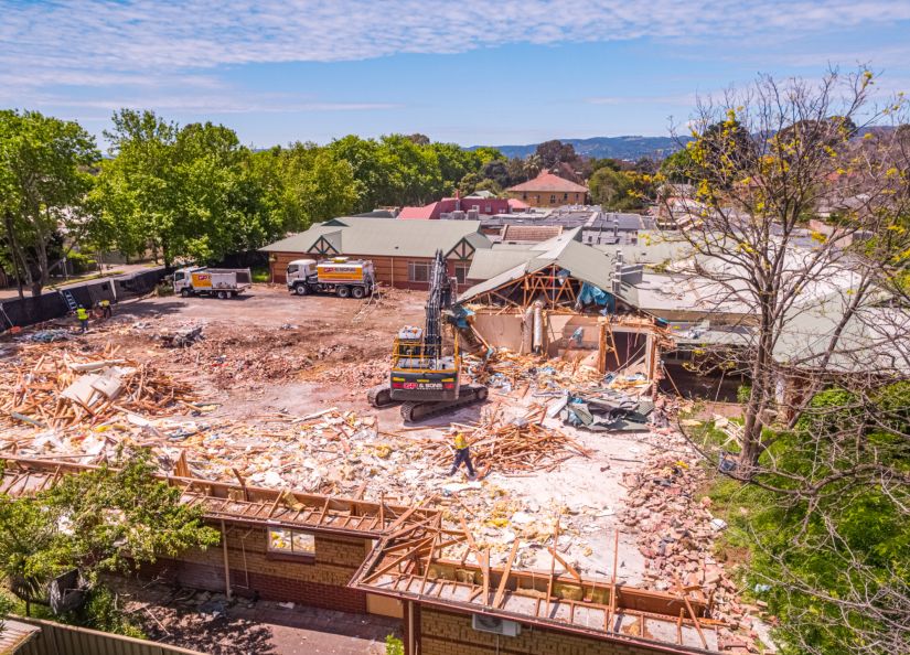 Eldercare Goodwood Construction site